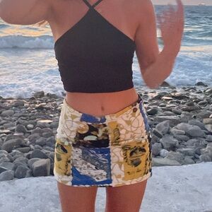 Urban Outfitters Pattered Mini Skirt